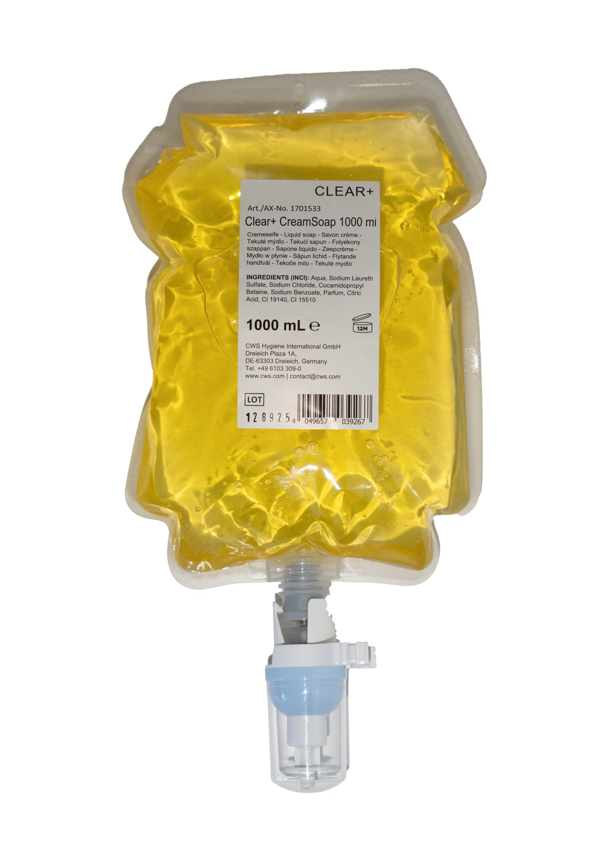 Clear+ Cremeseife 1000ml