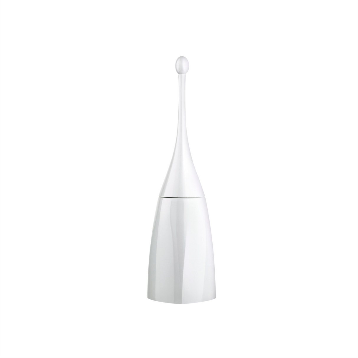 Clear+ WC brush standing model white