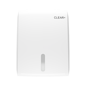 Clear+ folded towel dispenser white