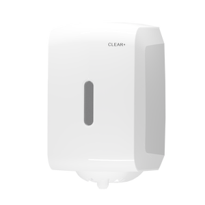 Clear+ Centerfeed towel dispenser white