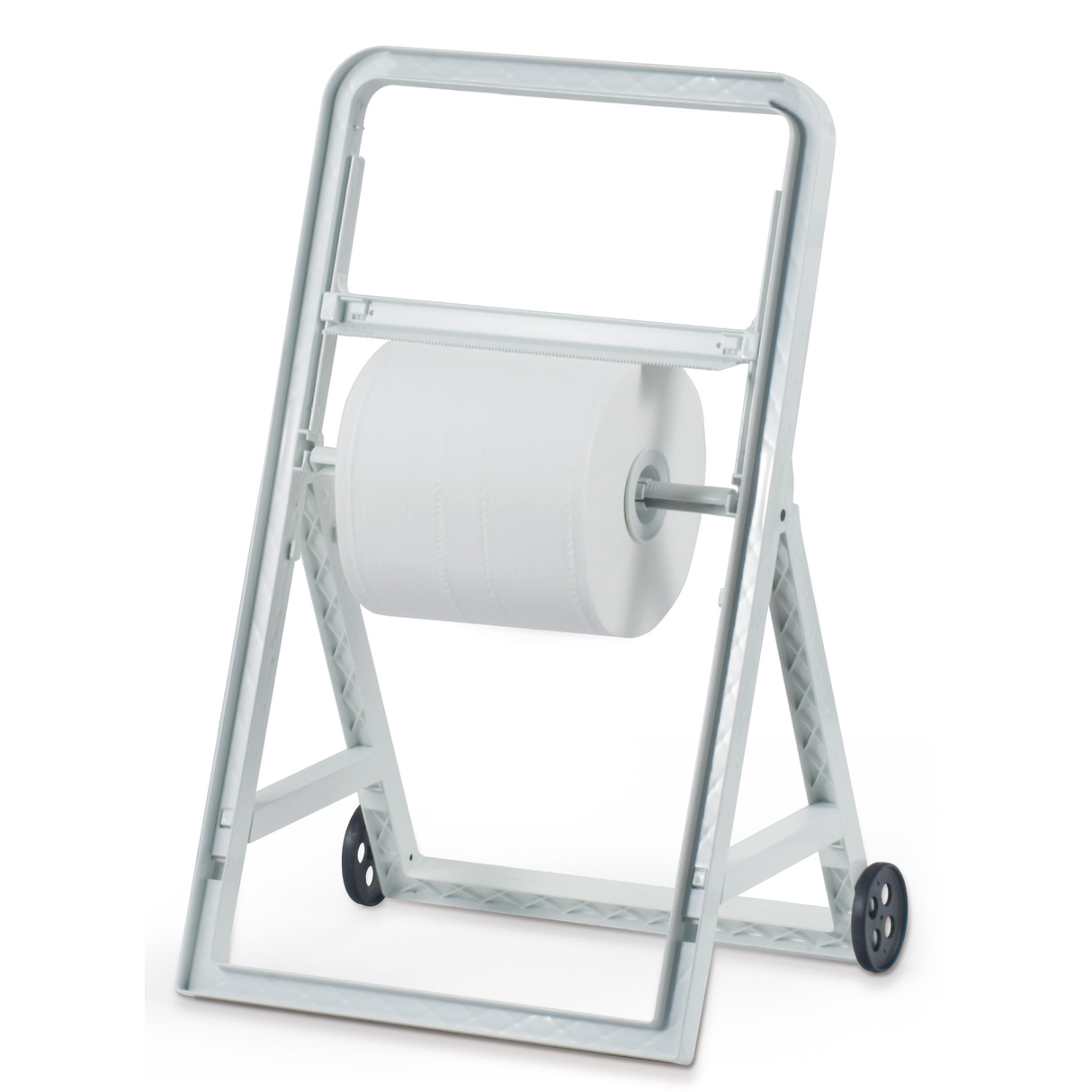 Clear+ Industrie Rollenpapierspender stehend weiß